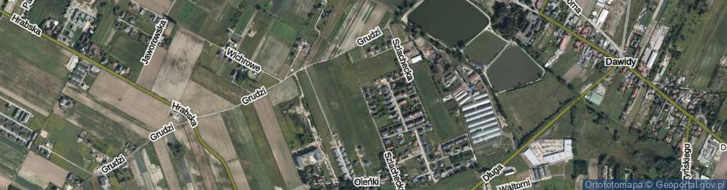 Zdjęcie satelitarne Ułańska ul.